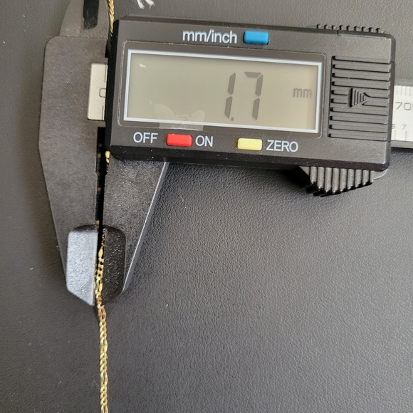 14k gold necklace 18 inch - Picture 5 of 6